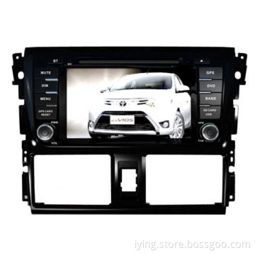 Car GPS for Toyota New Vios 2014, Car DVD Player, Video, Audio, GPS, Remote Control